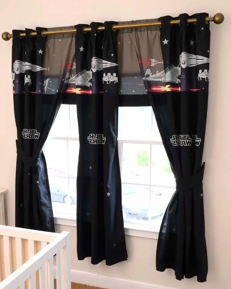 Star Wars-Themed Curtains
