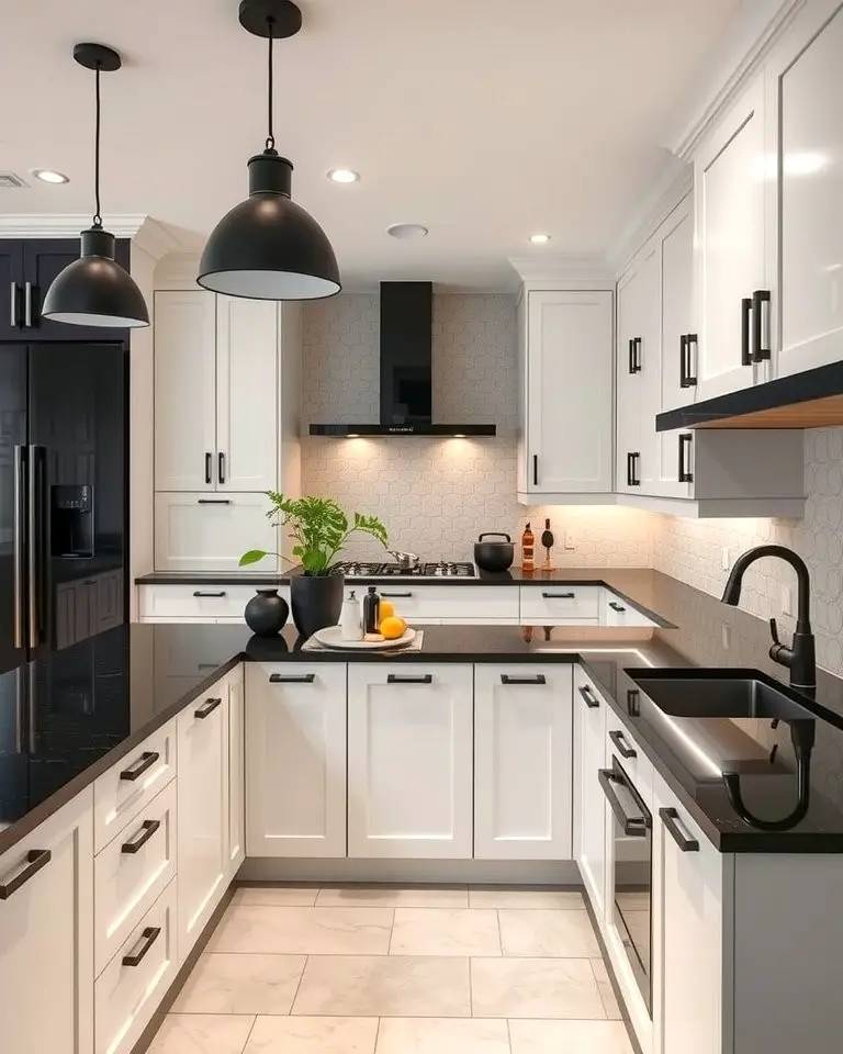 Bold Black Fixtures