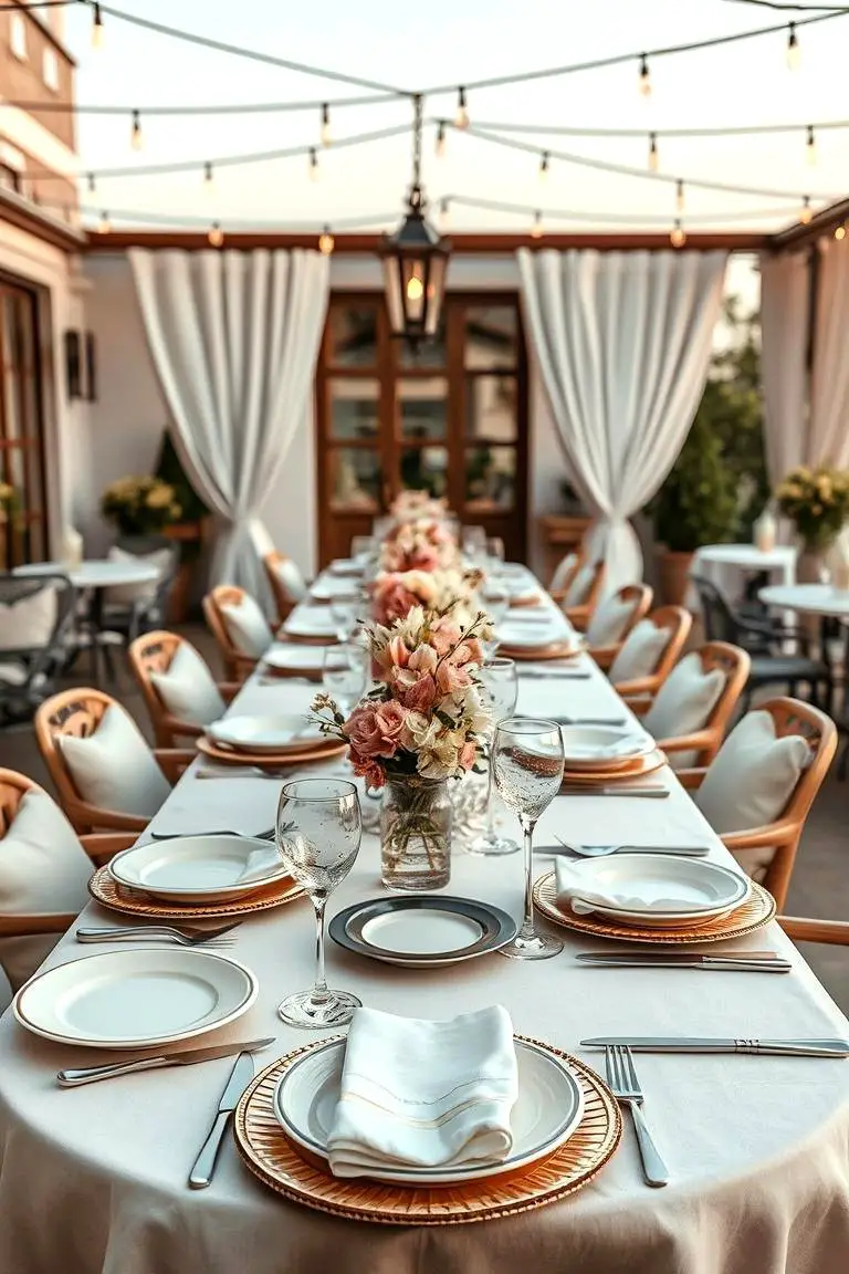 Elegant Alfresco Dining