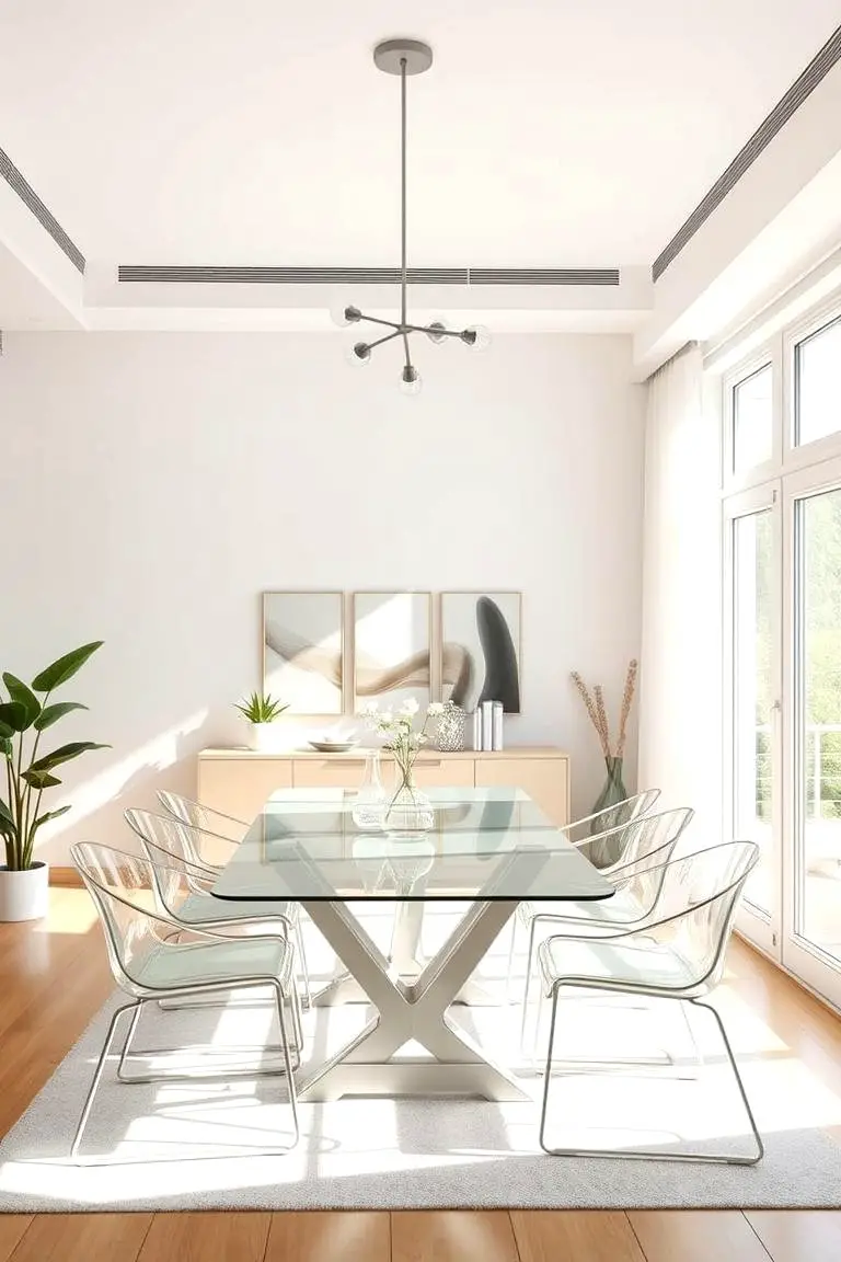 Bright and Airy Dining Room