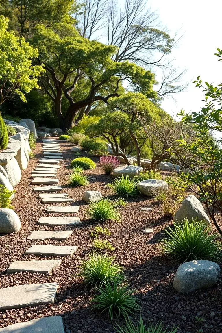 Winding Pathway Garden