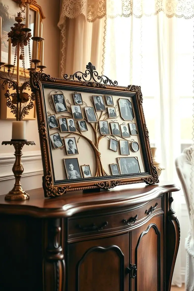 Family Tree Photo Frame