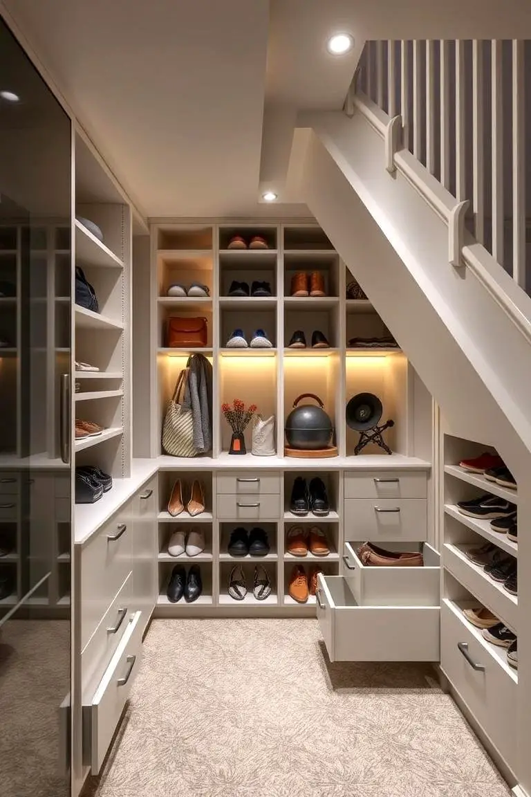 Under-Stair Storage