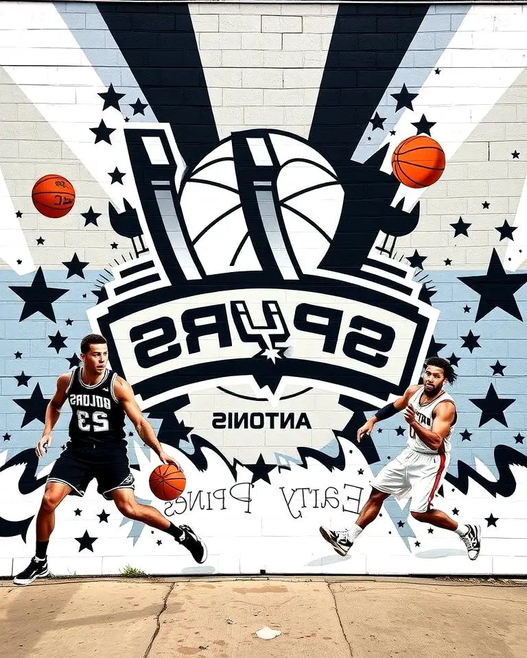 The San Antonio Spurs Mural, San Antonio