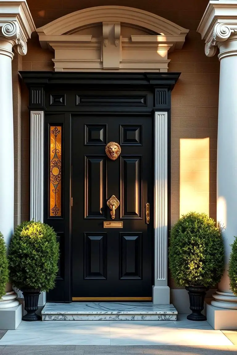 Timeless Black with Classic Detailing