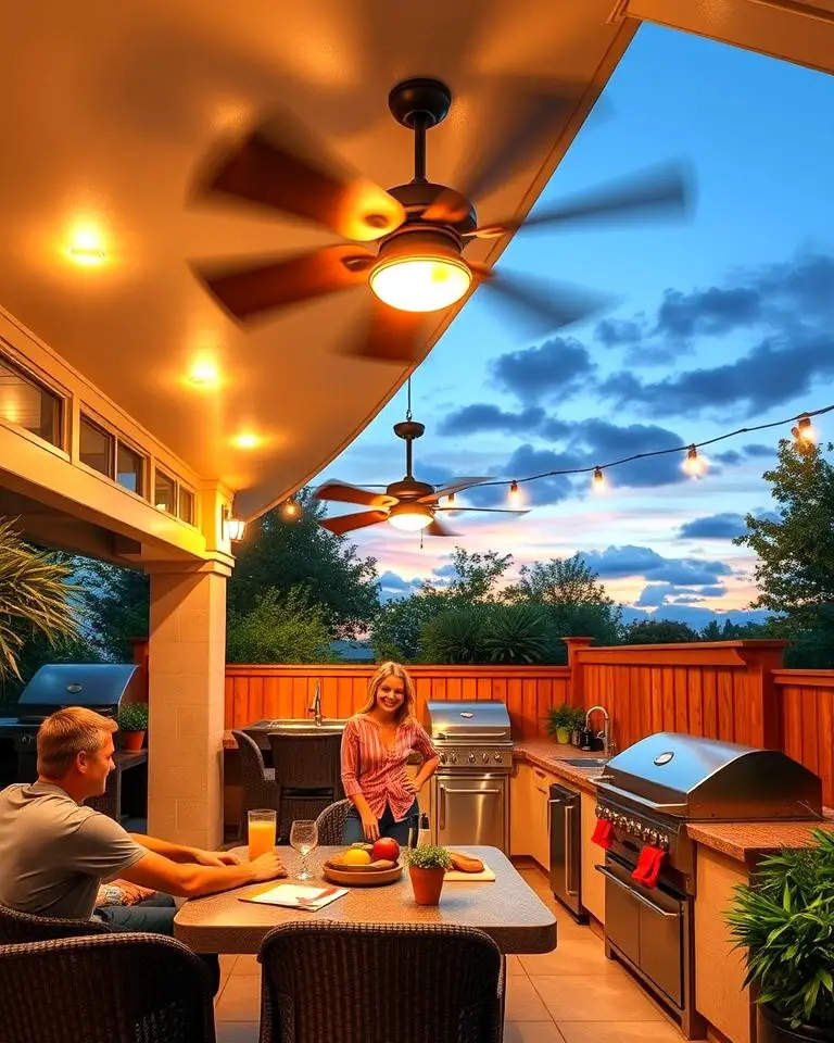 Ceiling Fans for Cooling