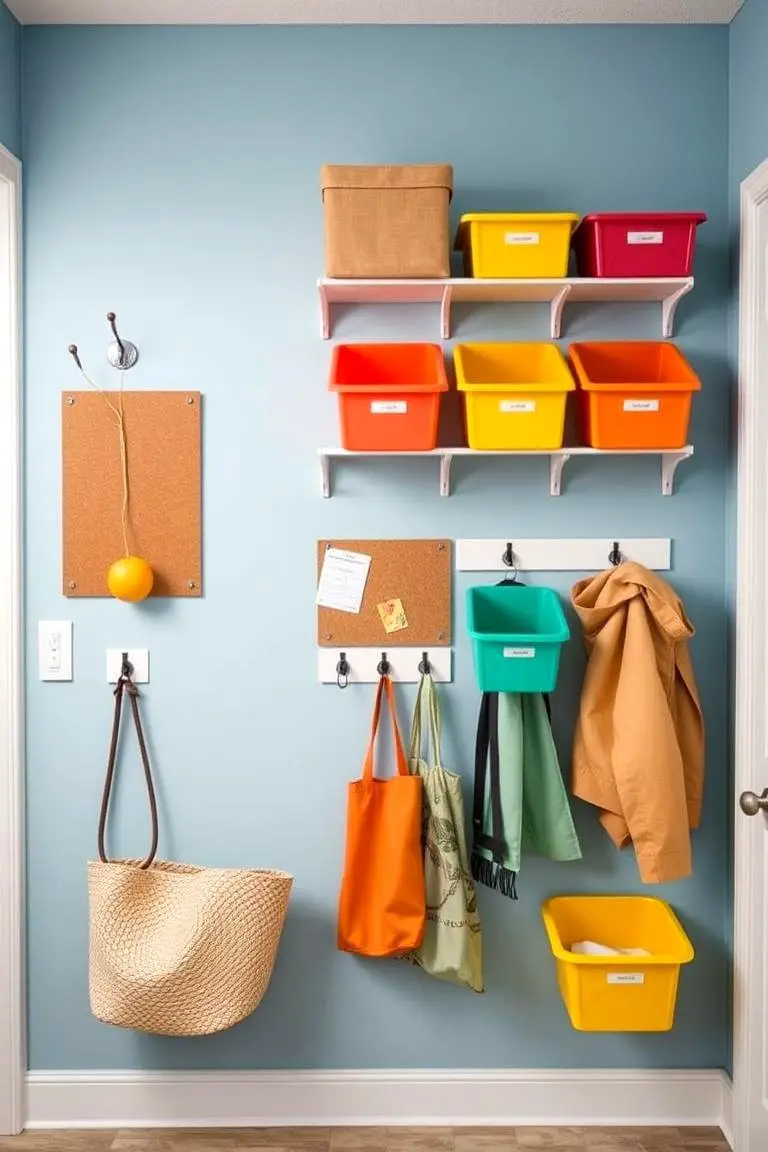 Customizable Entryway Organization