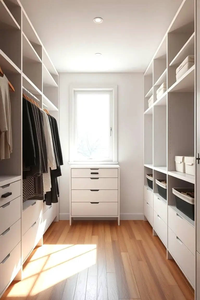 Minimalist Closet Design