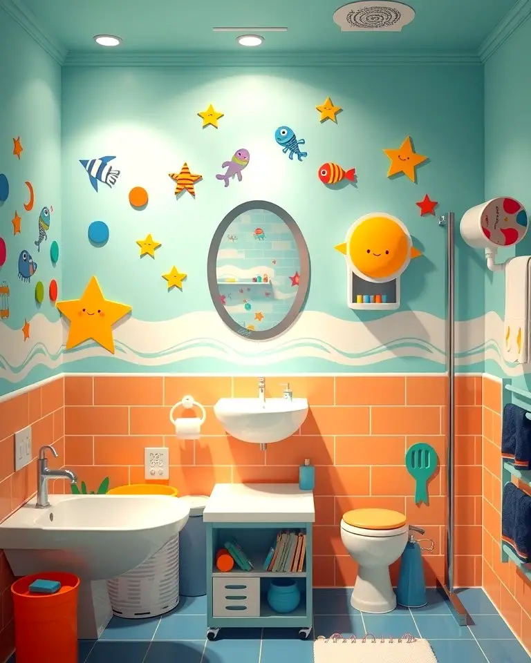 Vibrant Wall Decals for a Playful Touch