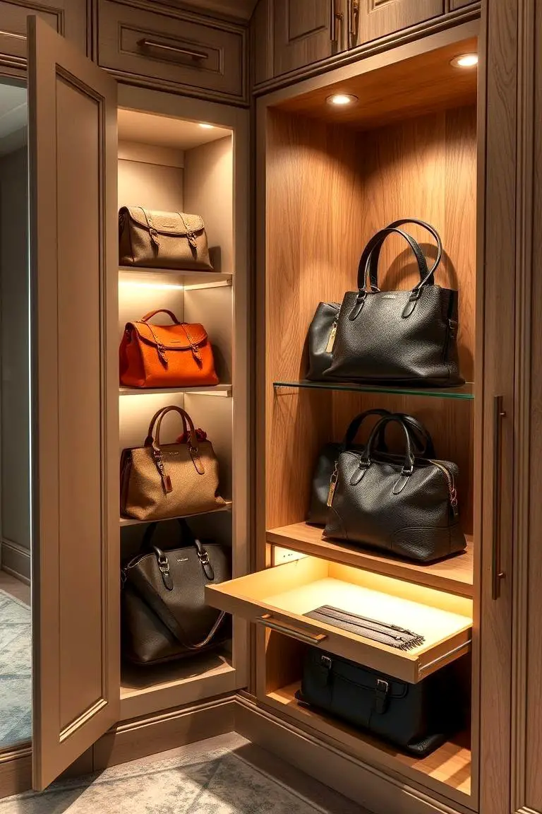 Built-In Cabinet Storage