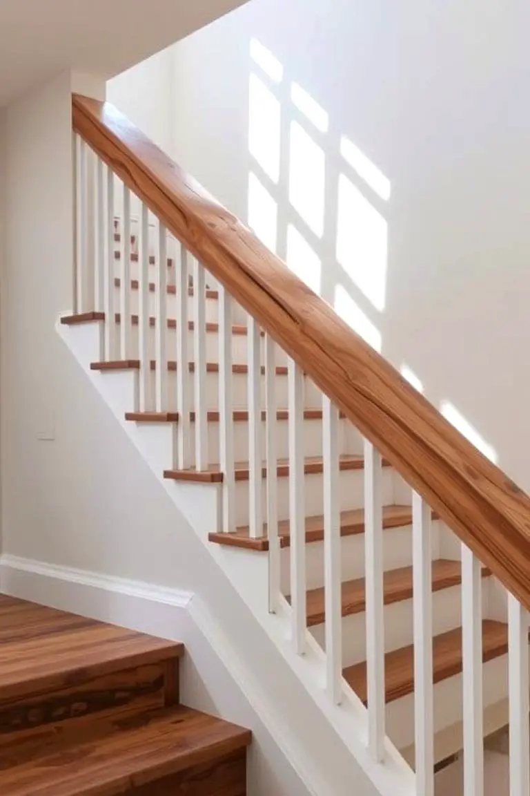 Live Edge Wood Railing