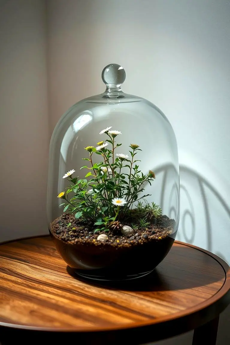 Terrarium Herb Garden