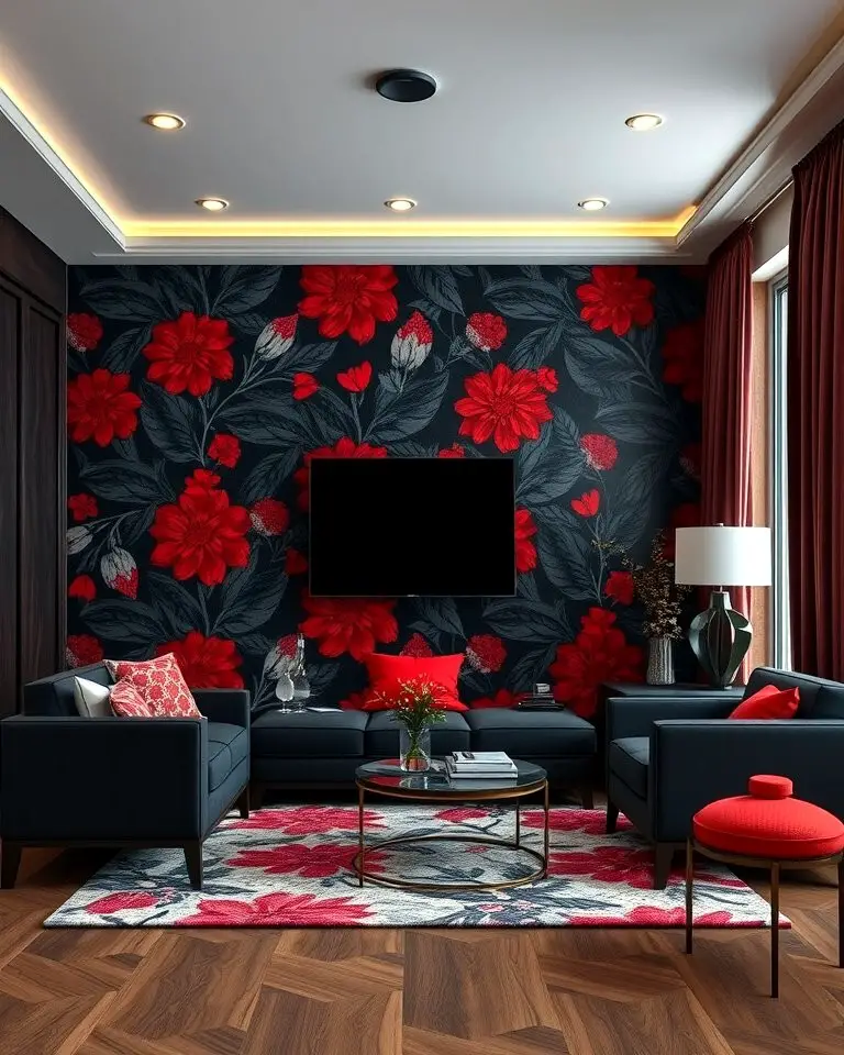 Black and Red Wallpaper