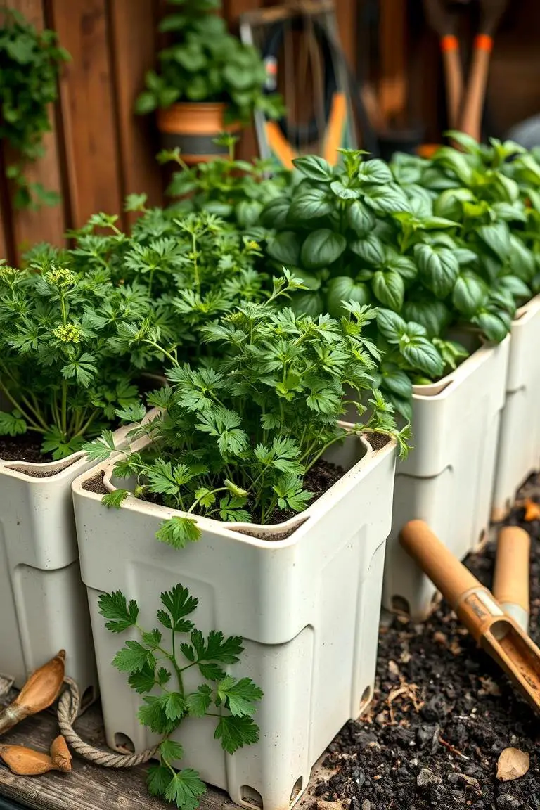 Succession Planting Herb Cycle