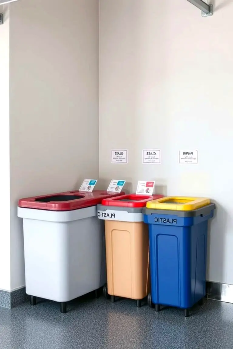 Recycling Stations for Organized Waste