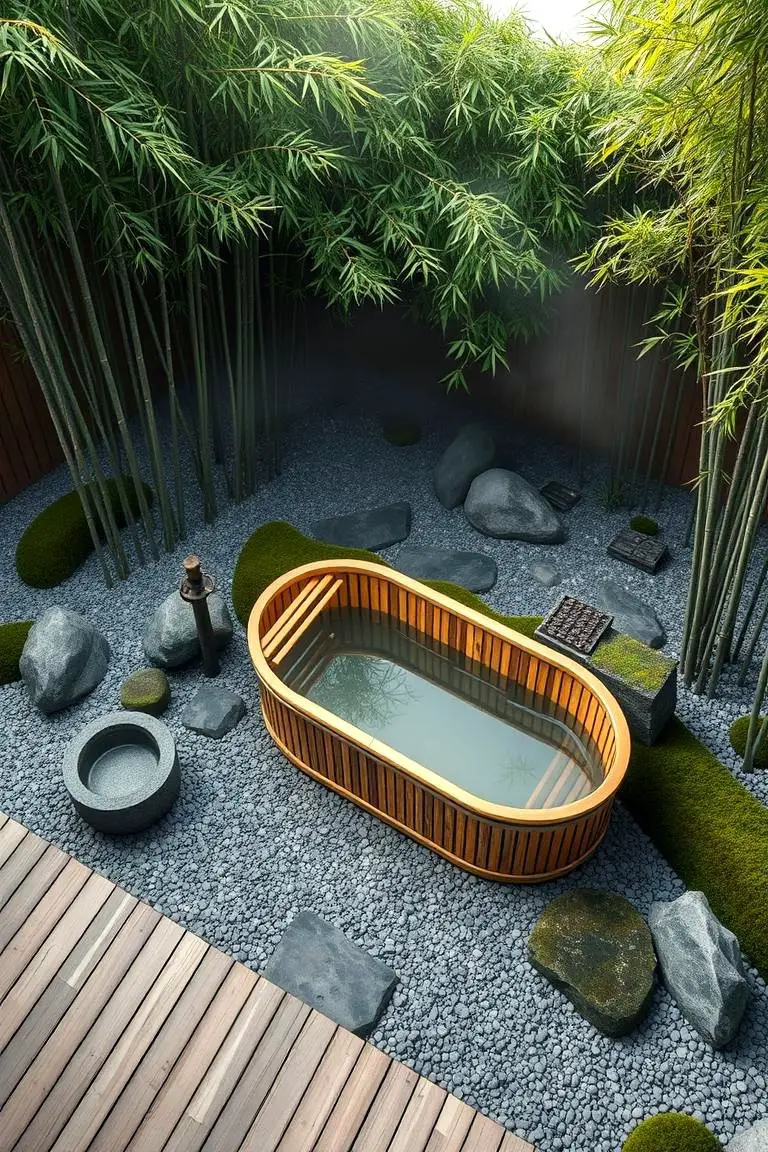 Eco-Friendly Bamboo Bath
