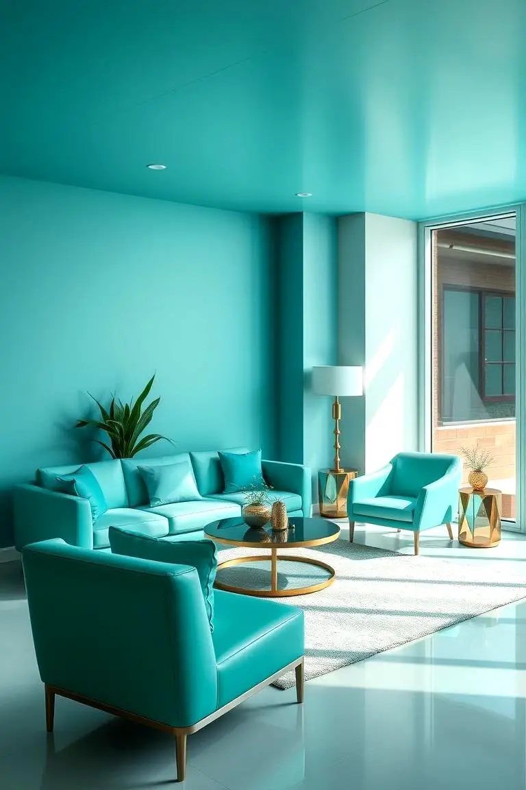 Modern Teal Harmony