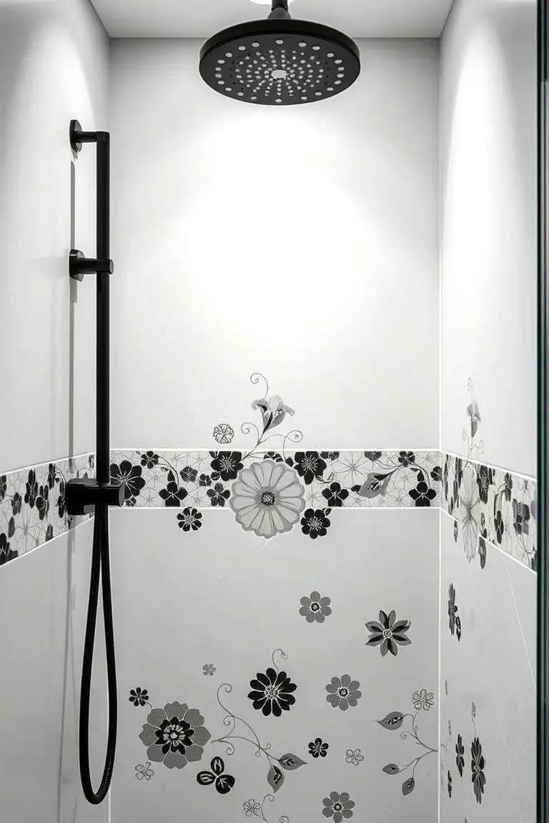 Sophisticated Monochrome Mosaic
