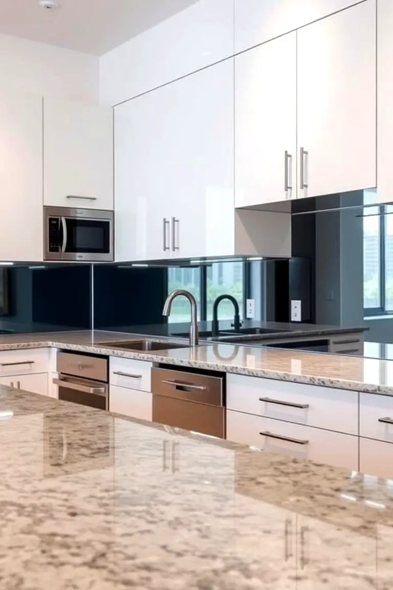Reflective Mirror Finish