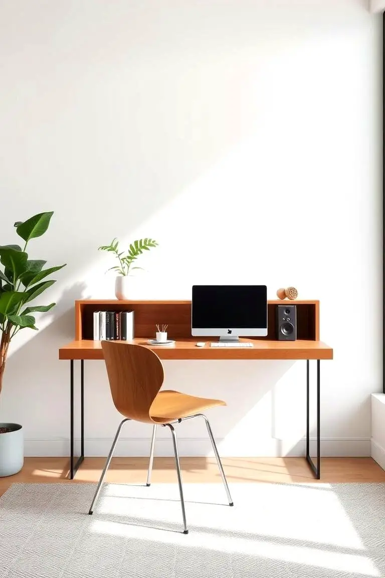 Minimalist Floating Desk