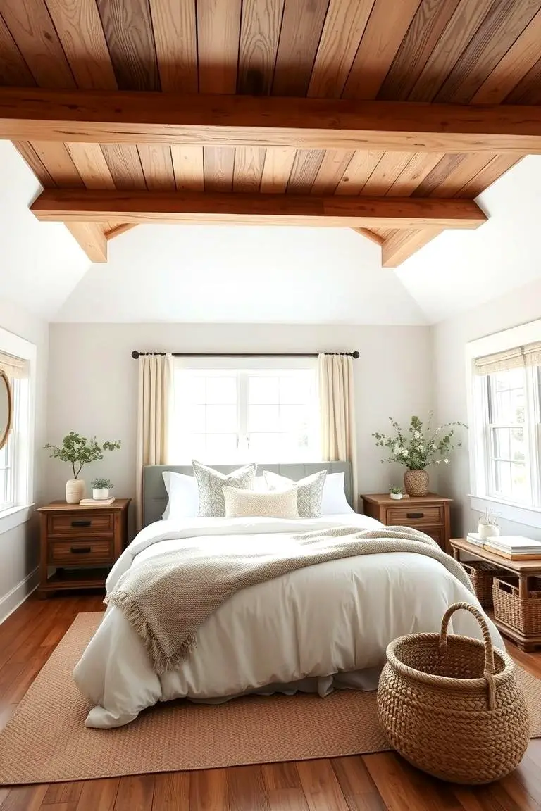 Budget-Friendly Faux Beams