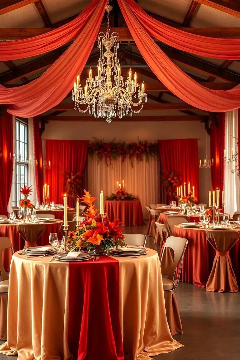 Warm Color Palette Accents