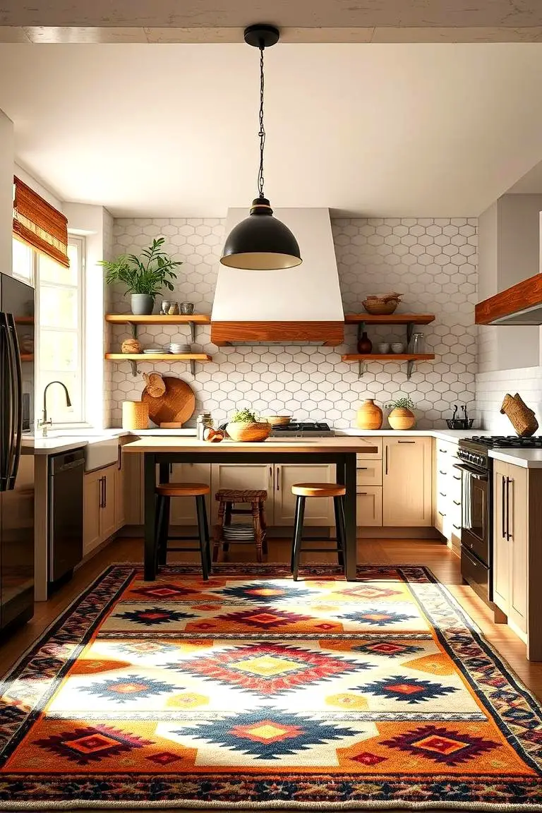 Modern Tribal Rug
