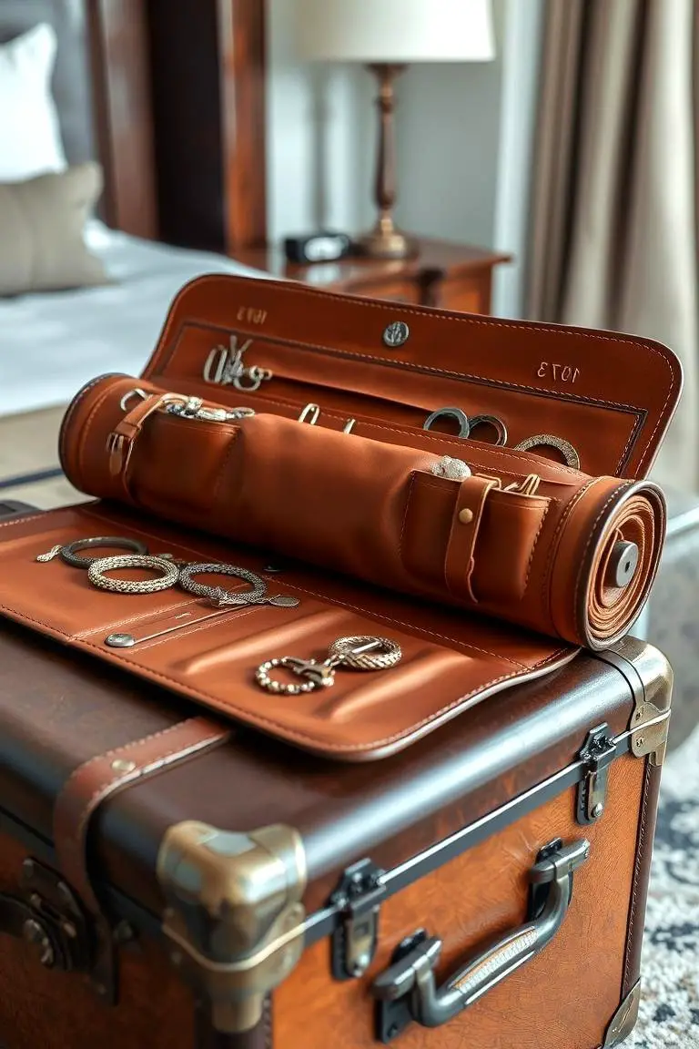 Travel-Friendly Jewelry Roll