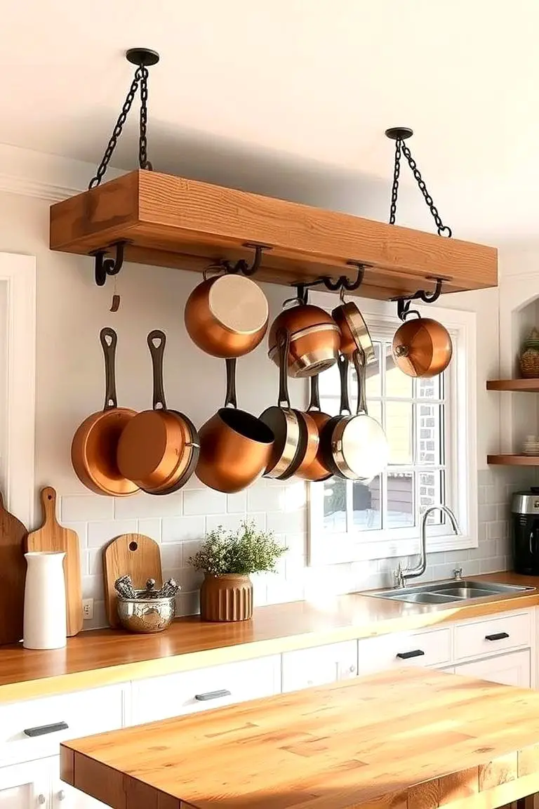 DIY Pot Rack Innovation