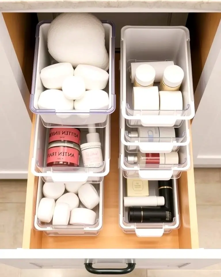 Stackable Bins for Vertical Storage
