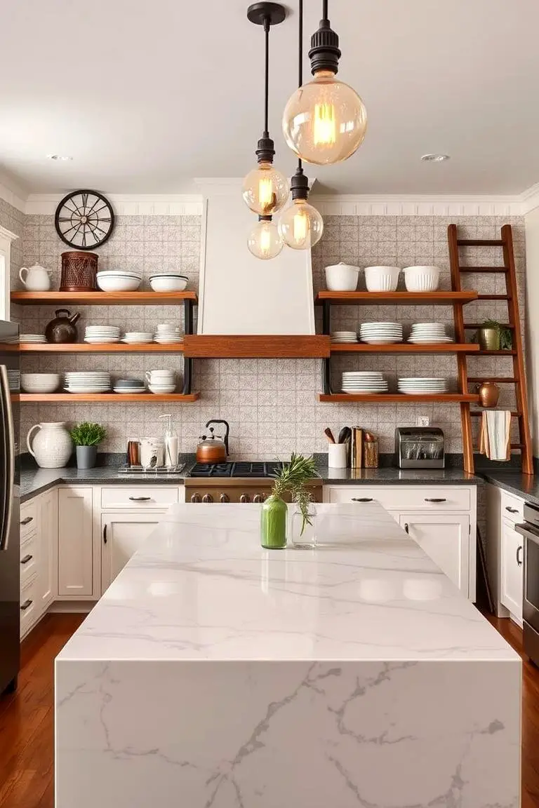 Eclectic Mix of Modern and Antique Pieces