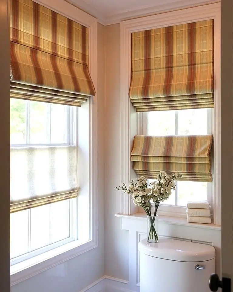 Roman Shades for a Classic Look