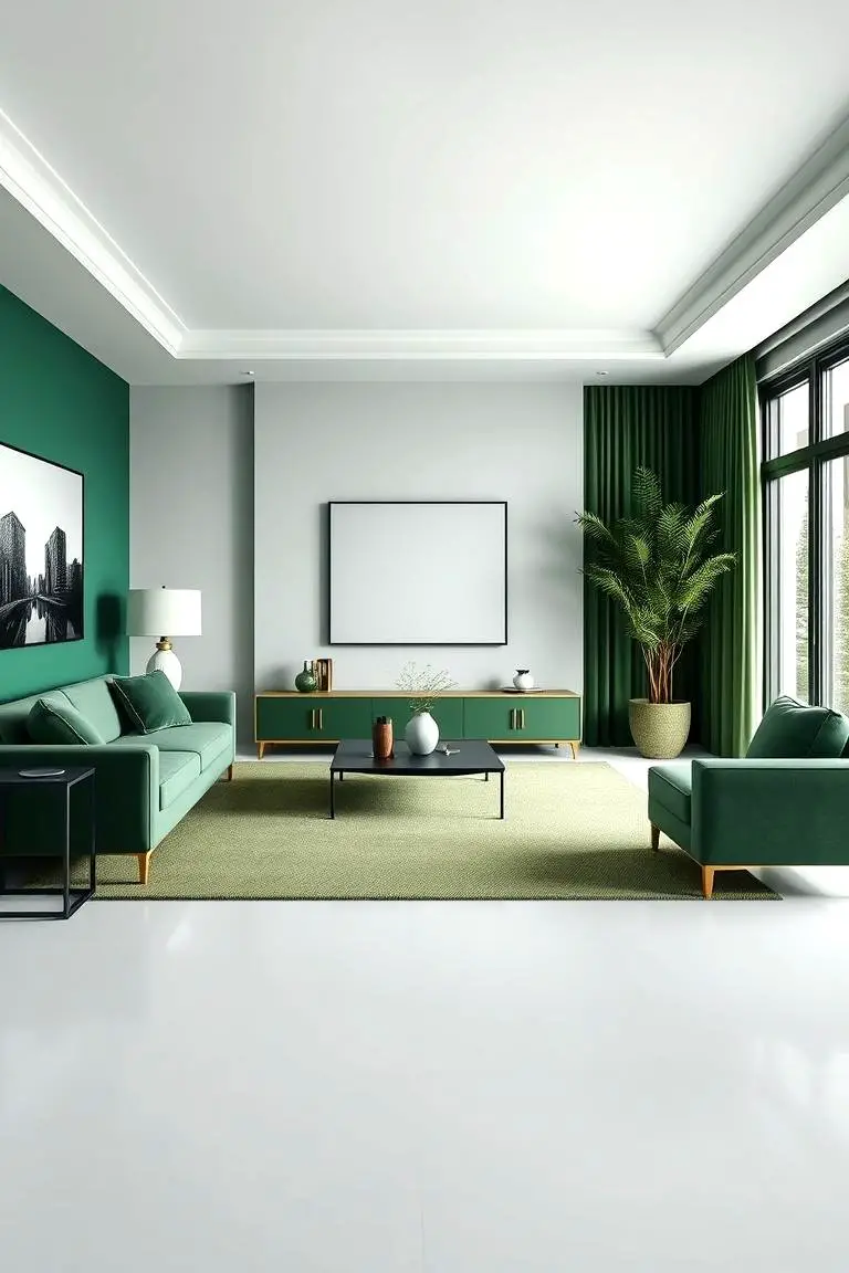 Elegant Green Minimalism