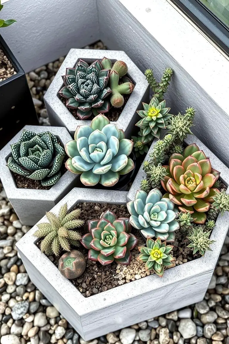 Succulent Serenity Container Garden