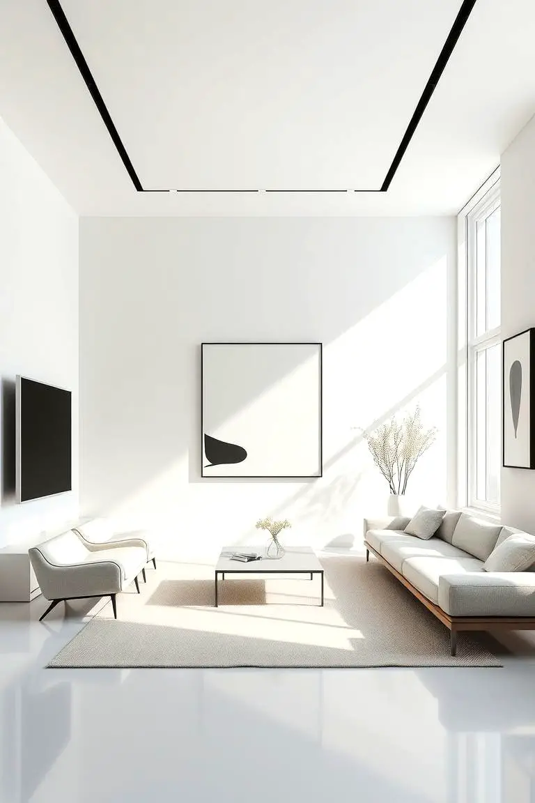 Minimalist Modern Art