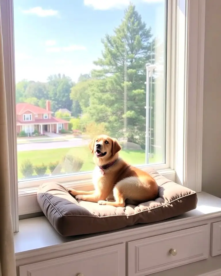 Window Seat Dog Bed