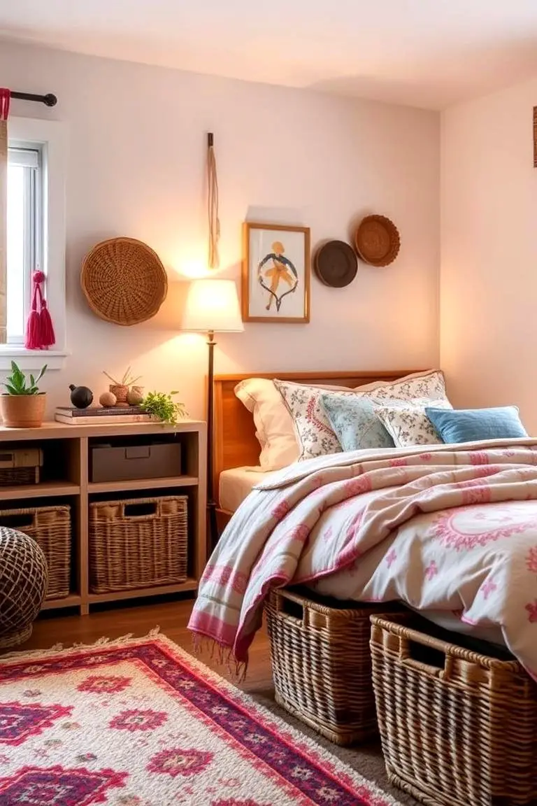 Woven Basket Storage