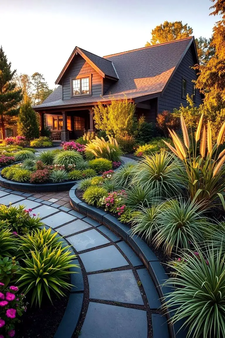Lush Landscaping Accents