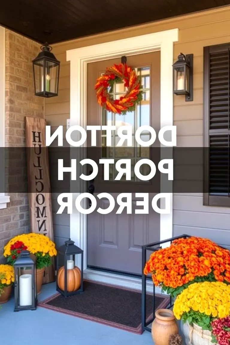 Charming Outdoor Porch Decor