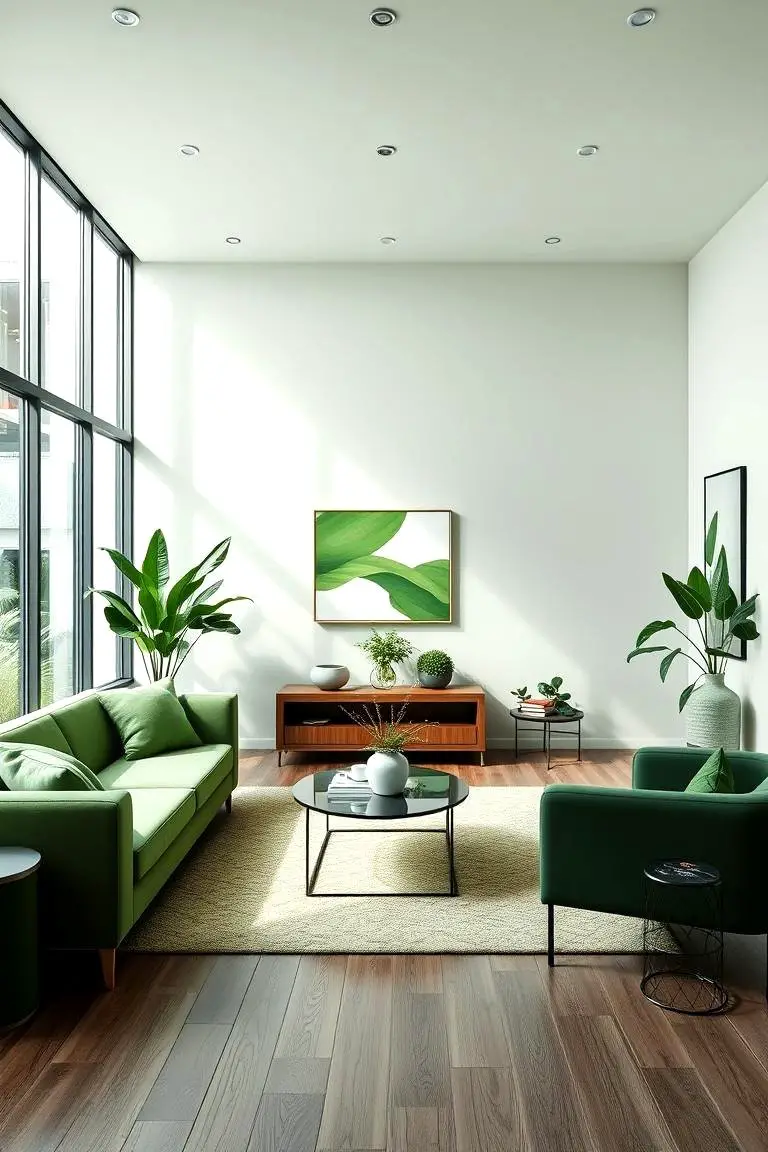 Modern Green Oasis