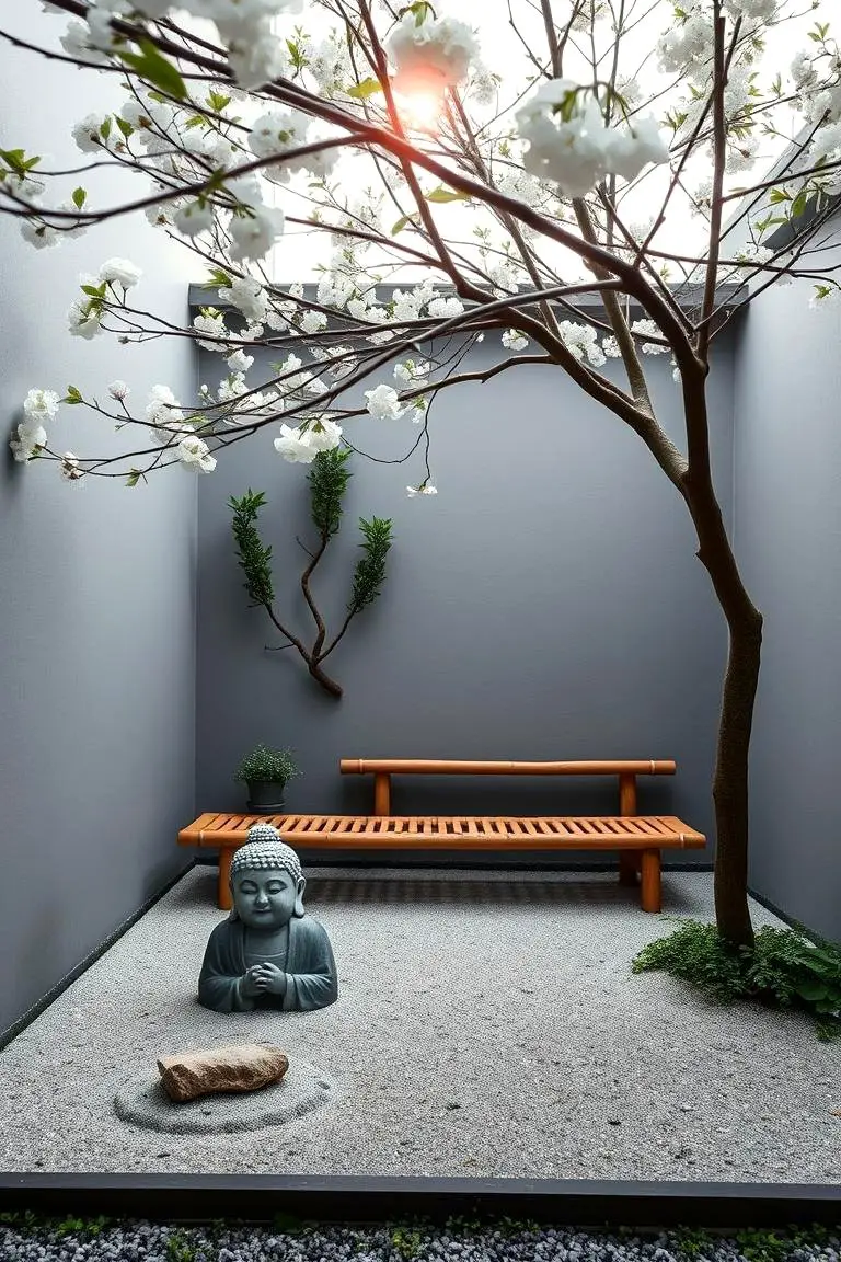 Tranquil Zen Meditation Corner