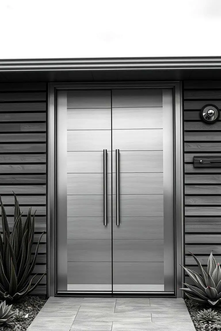 Sleek Silver Modern