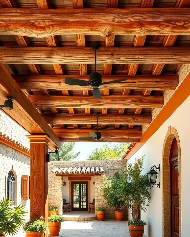 Rustic Wooden Beams