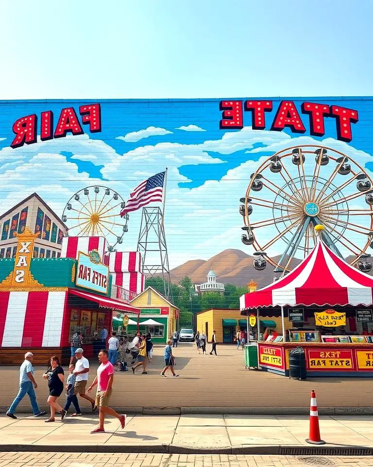 The Texas State Fair Mural, Dallas