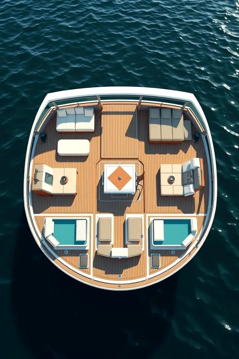 Versatile Modular Deck Layout