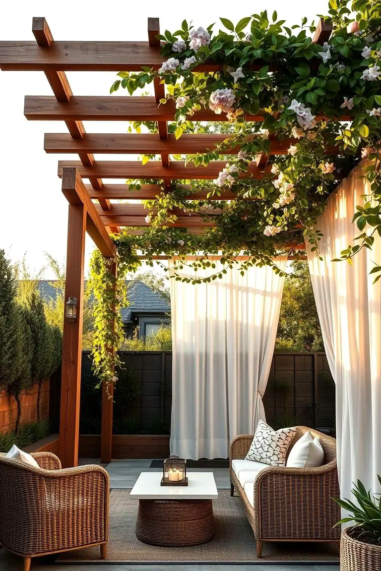 Elegant Pergola Oasis