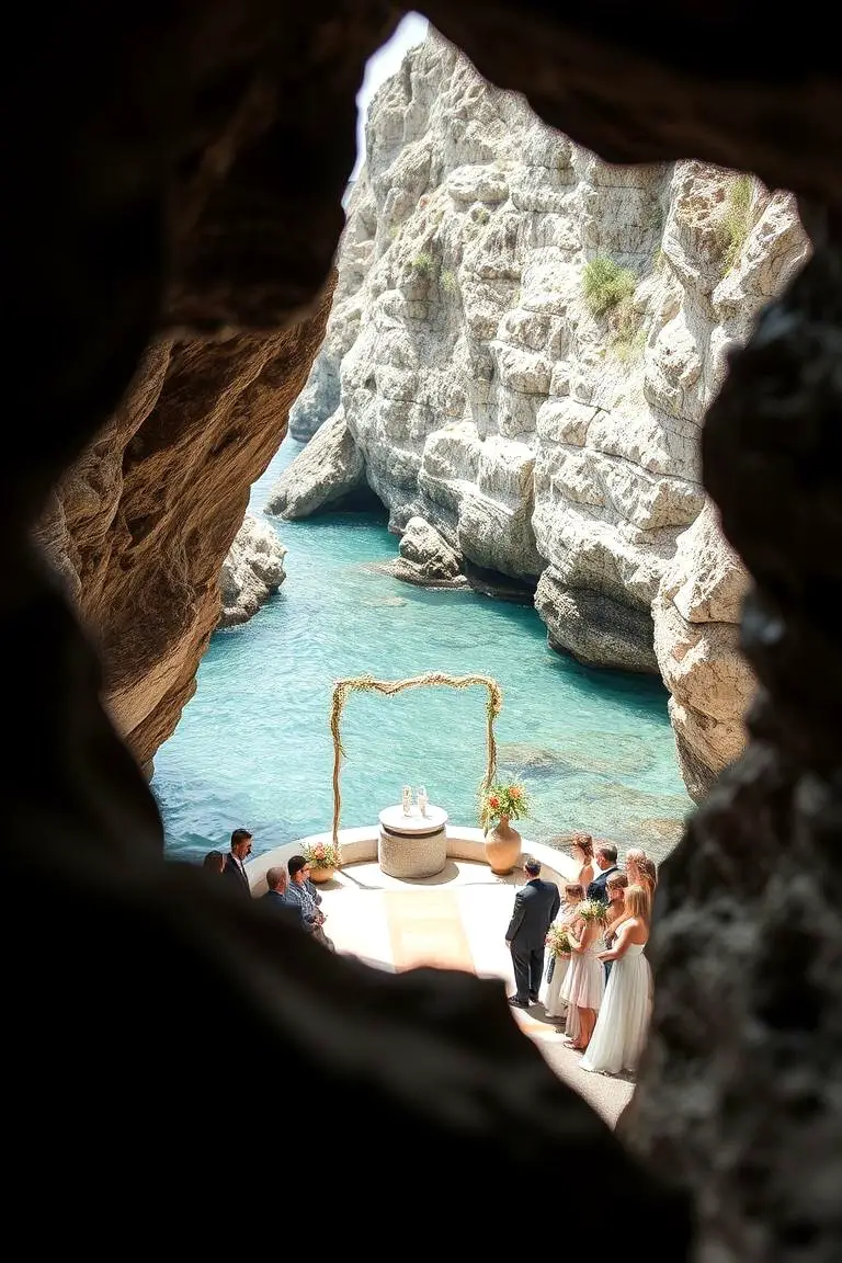 Intimate Cove Ceremony