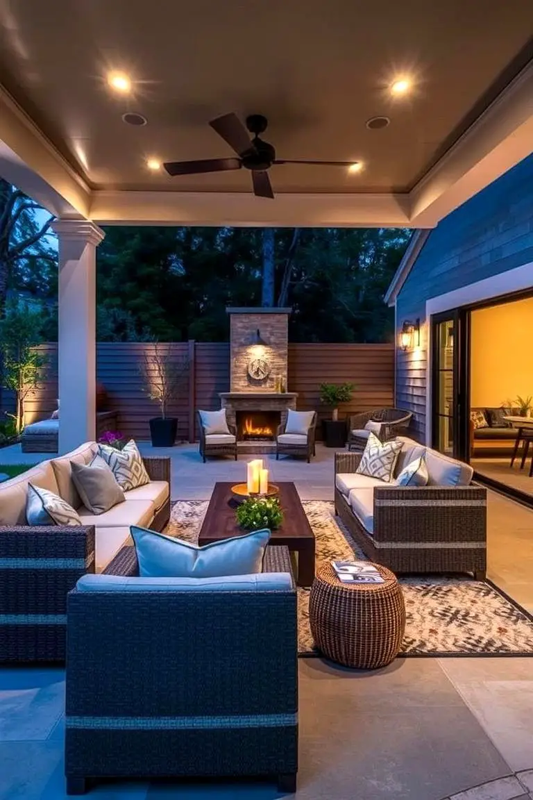 Inviting Lounge Area