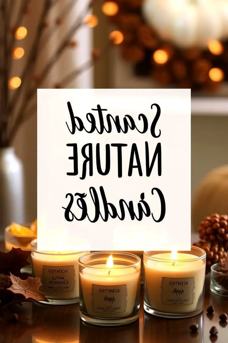 Scented Nature Candles