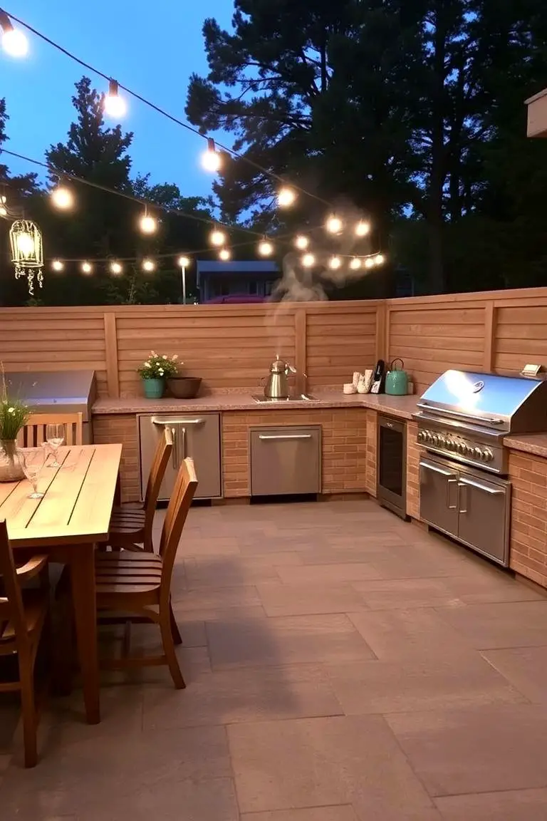 Outdoor Kitchen Surround